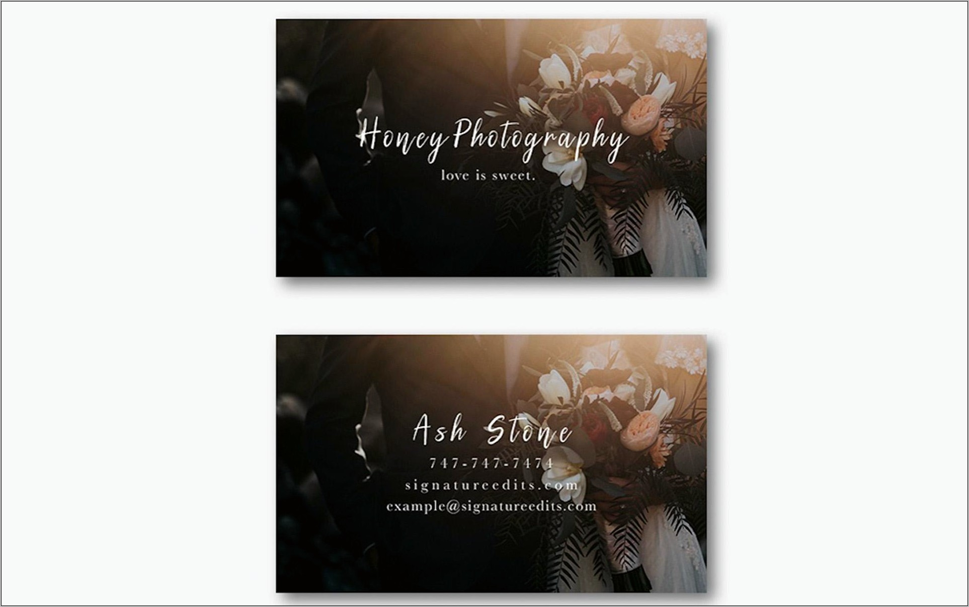 Photographer Business Card Template Psd Free