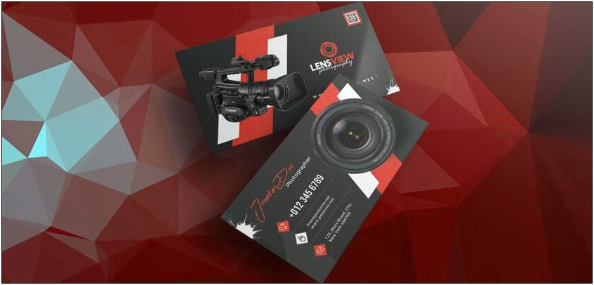Photography Business Card Template Free Psd