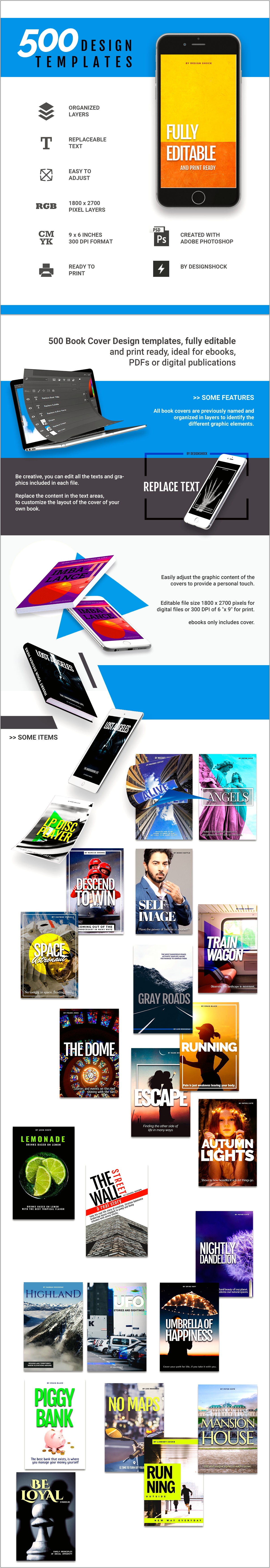 Photoshop Book Cover Template Free Download