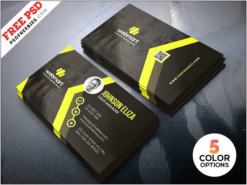 Photoshop Visiting Card Templates Free Download
