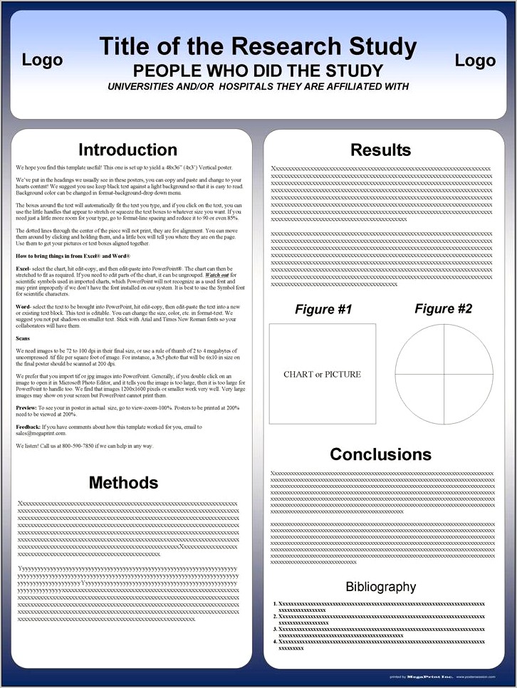 Poster Presentation Template Free Download Ppt