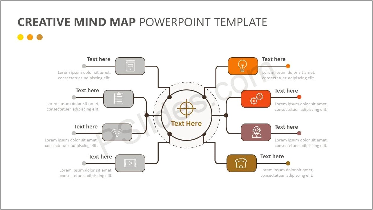 Powerpoint Mind Map Template Free Download