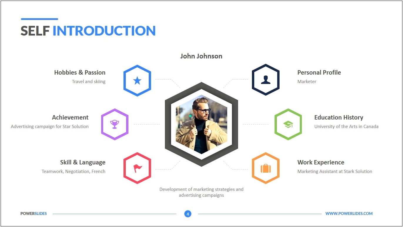 Powerpoint Presentation About Myself Templates Free