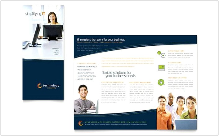 Powerpoint Tri Fold Brochure Template Free