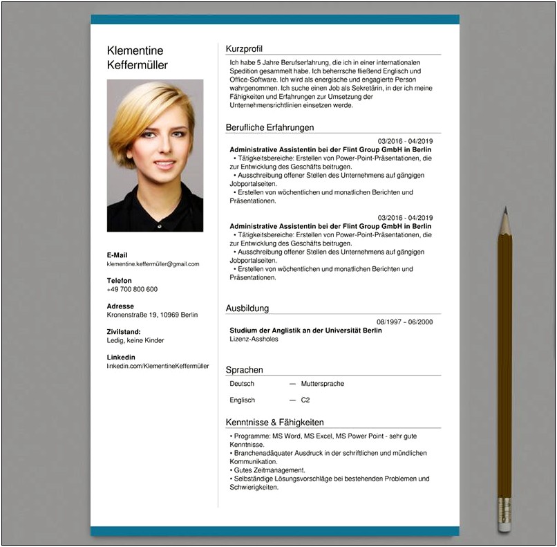 Professional Cv Template Free Download Word