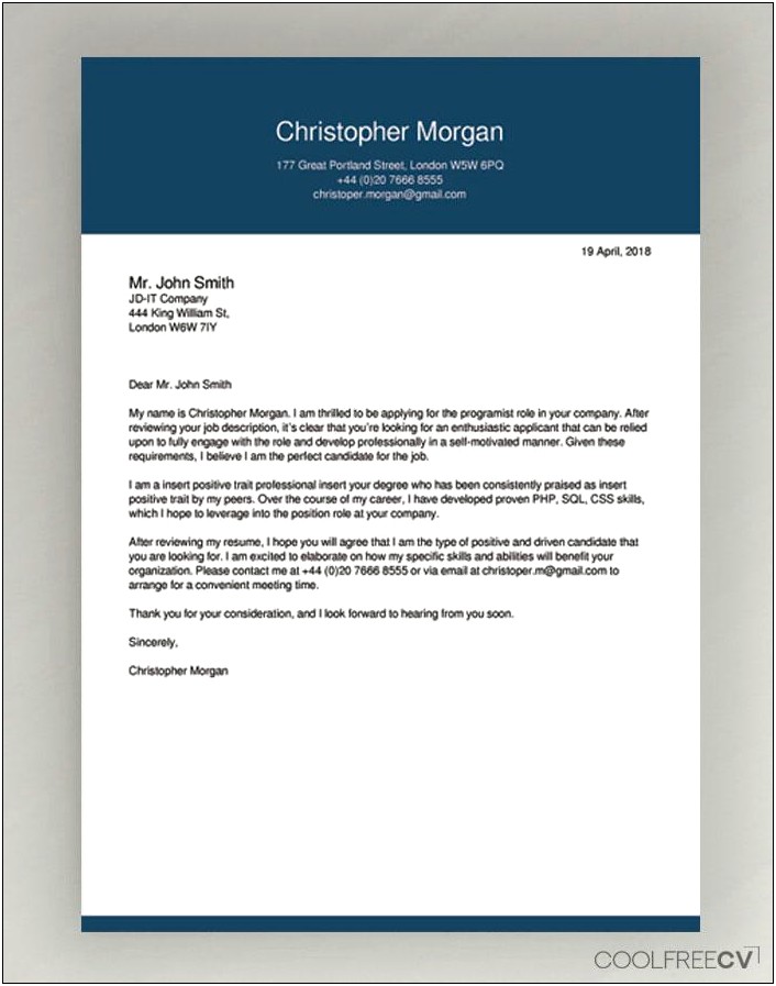 Professional Thank You Letter Templates Free