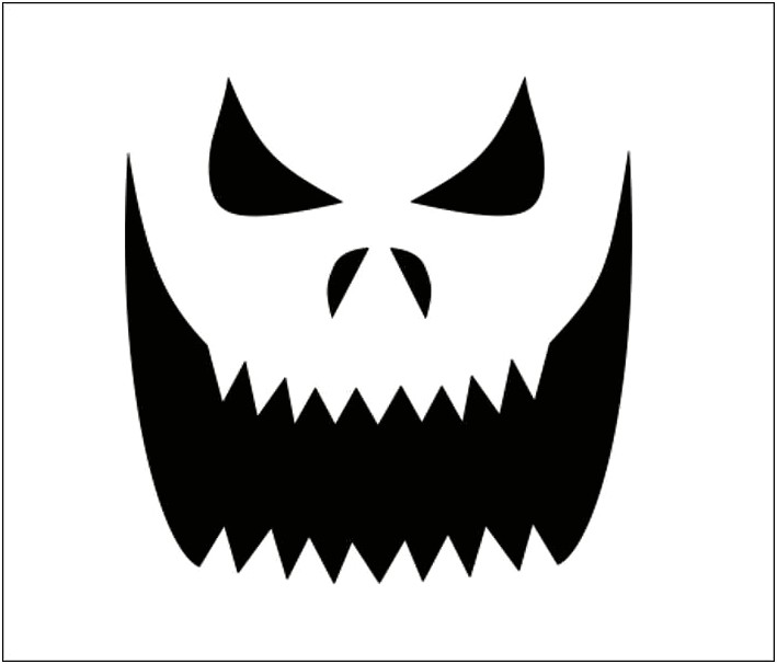 Pumpkin Carving Templates Printable Free Scary