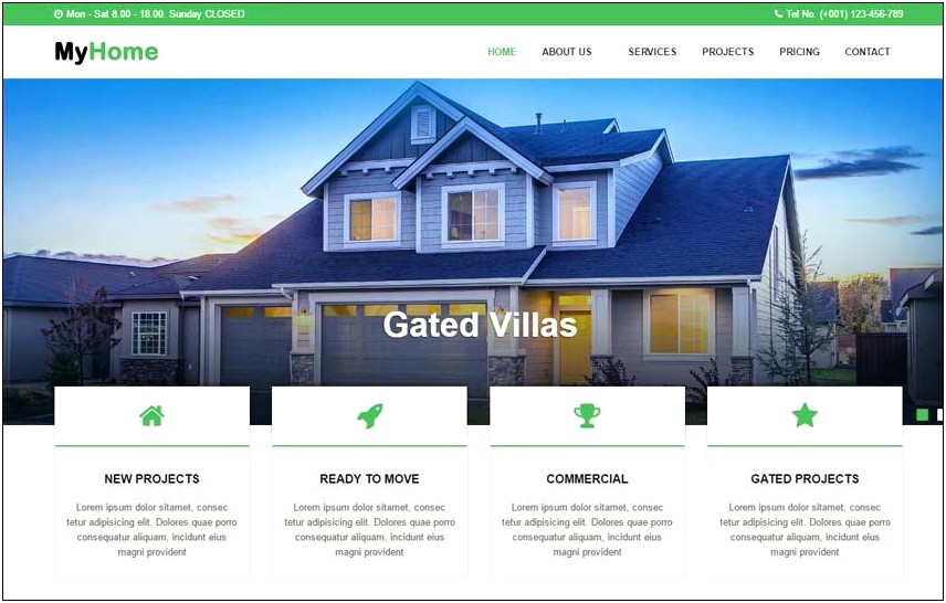 Real Homes Html Template Free Download