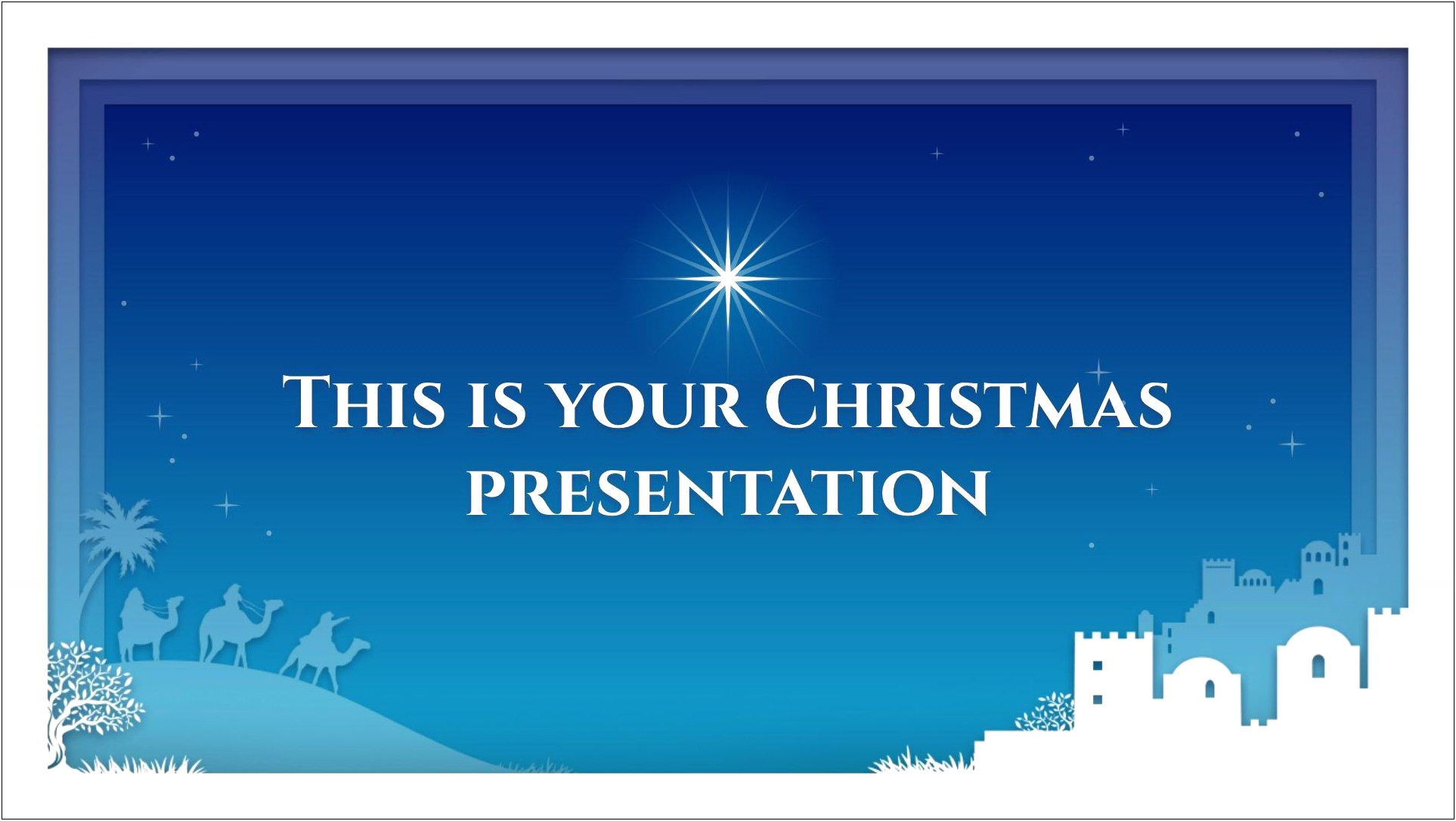 Religious Christmas Powerpoint Templates Free Download