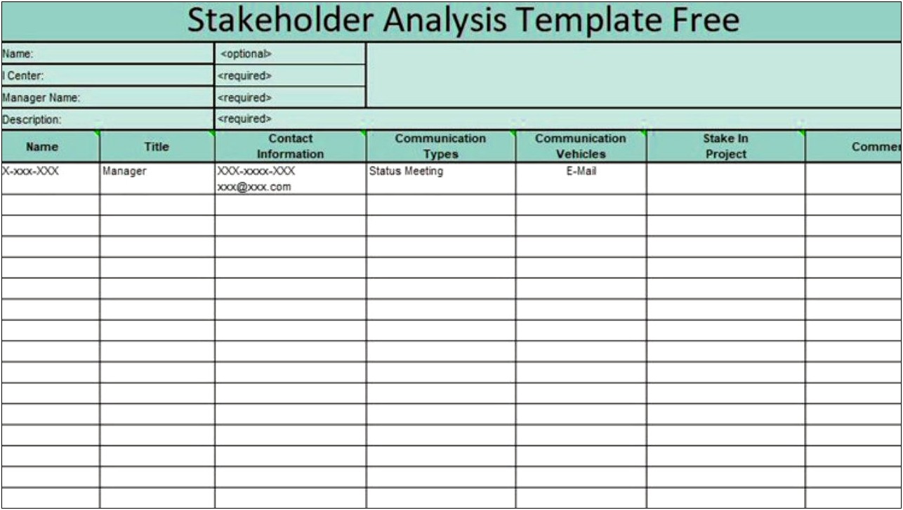 Resource Capacity Planner Excel Template Free