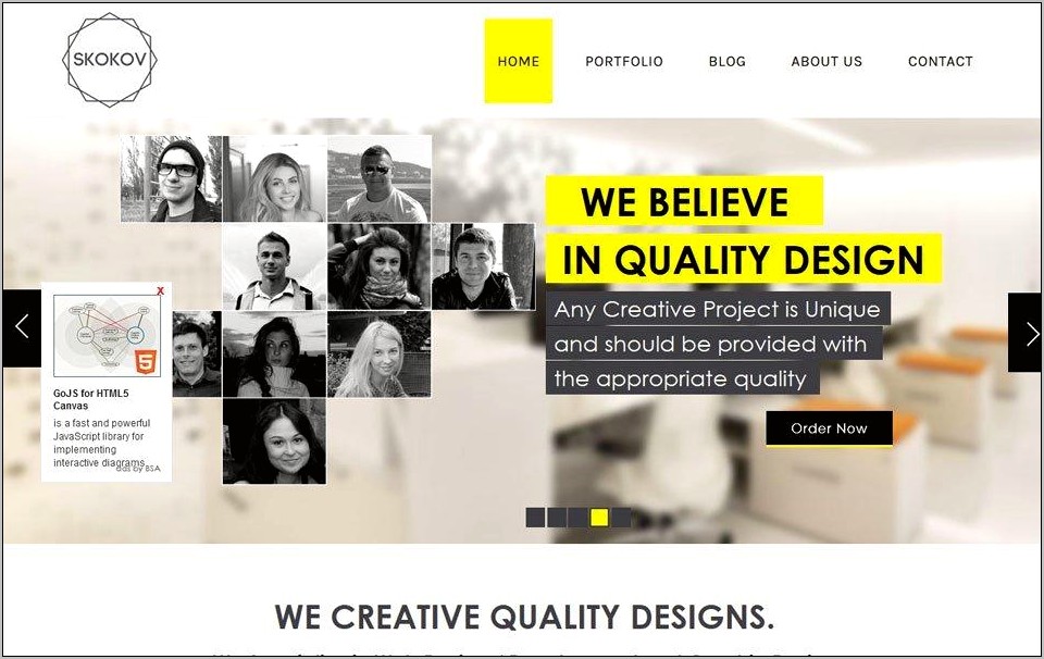 Responsive Web Page Template Free Download