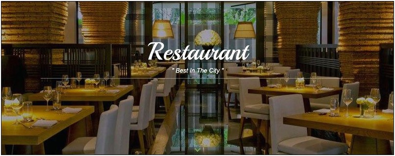 Restaurant Html5 Responsive Template Free Download