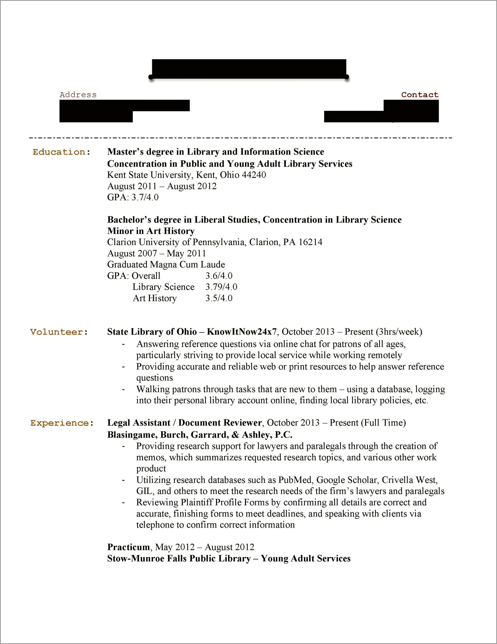 Resume Library For Job Search Reddit
