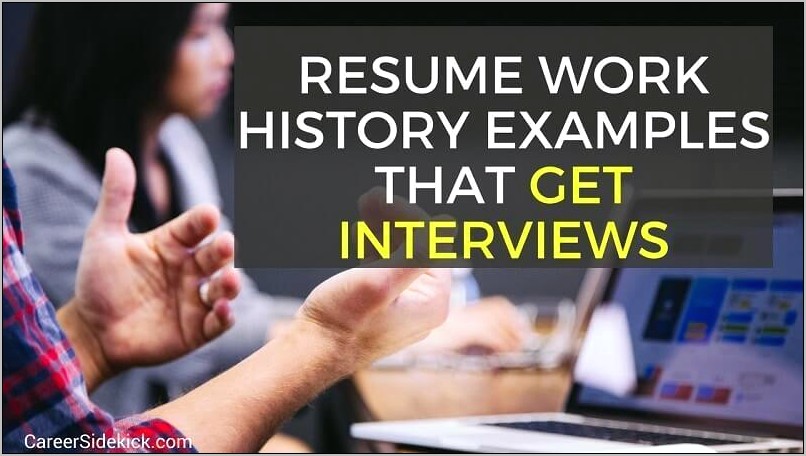 Resume Should Past Experience Be In Past Tense