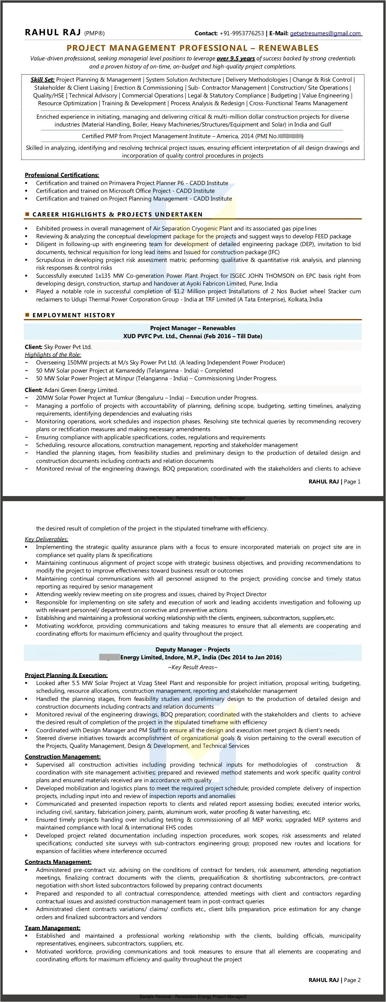 Resume Summary Examples For 9 5 Workers