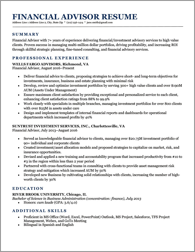 Resume Summary For Educational Consultant That Grabs