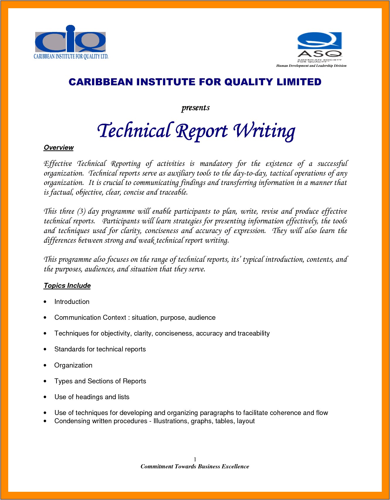 Resume Technical Skill Technical Report Writing
