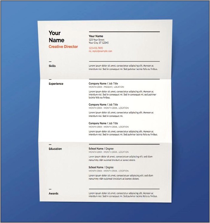 Resume Template Compatable With Google Docs