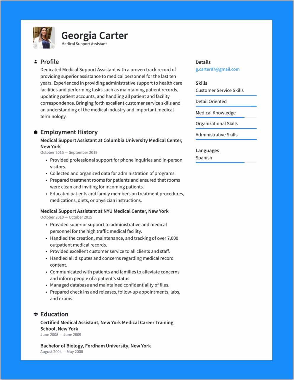 Resume Template Same Company Different Jobs