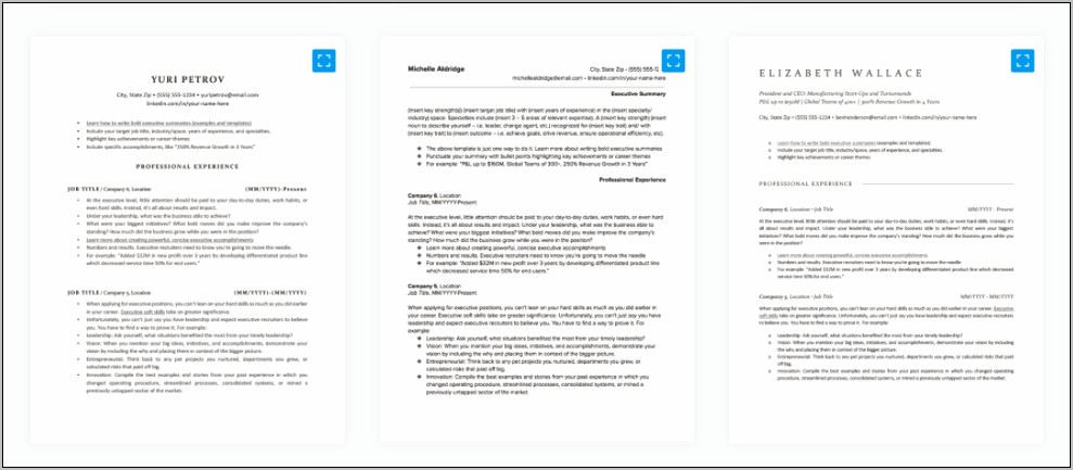 Resume Template That Works With Ats