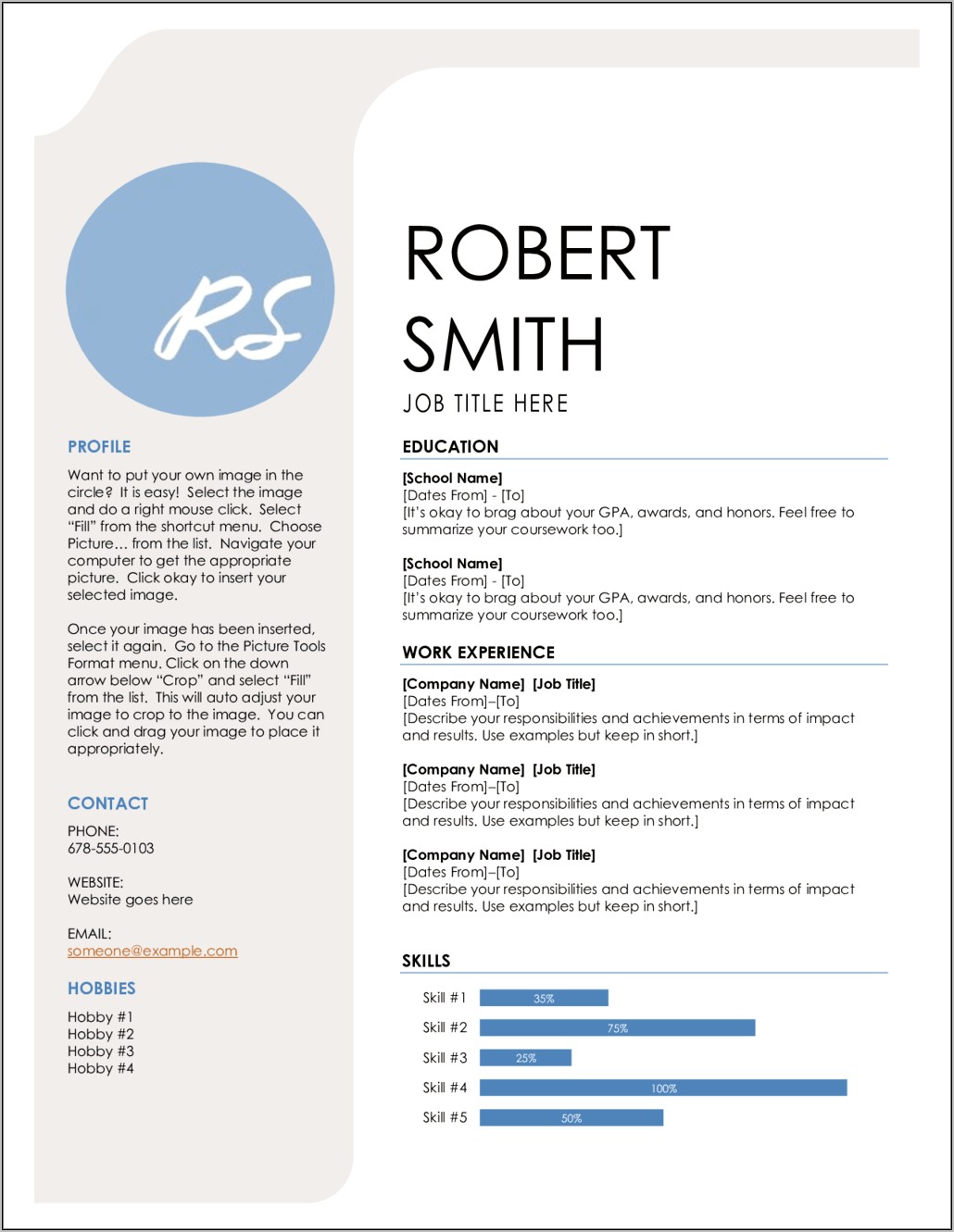 Resume Templates For 50 And Older From Monster