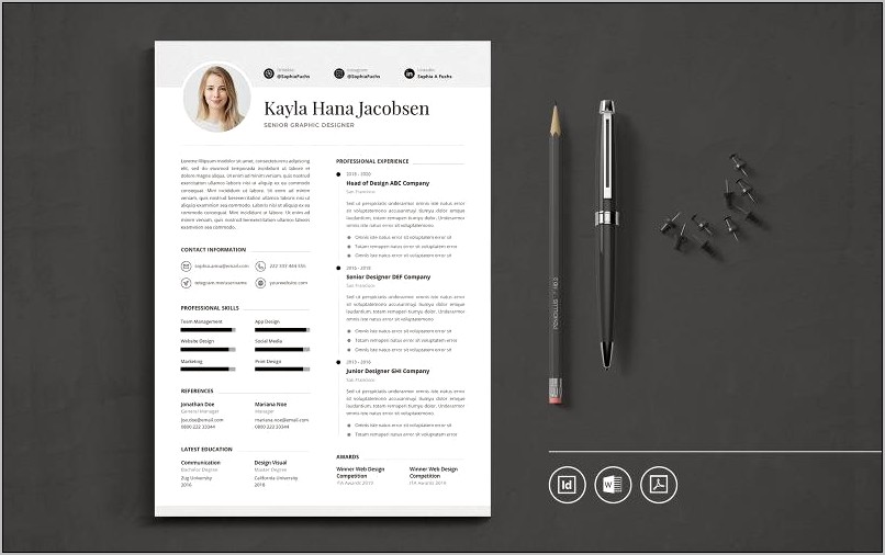 Resume Templates For Those 50 And Older