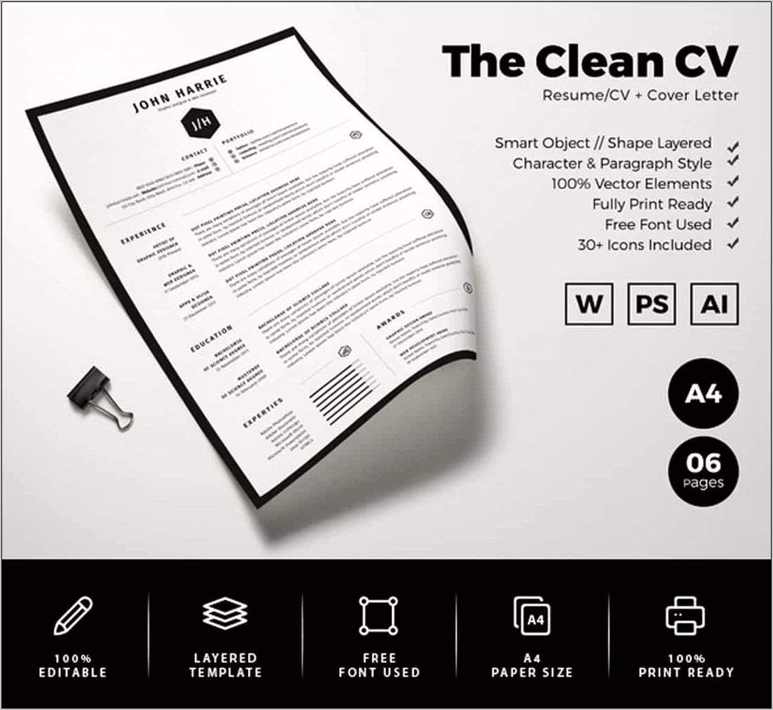 Resume Templates Word Free Dowenload 32091