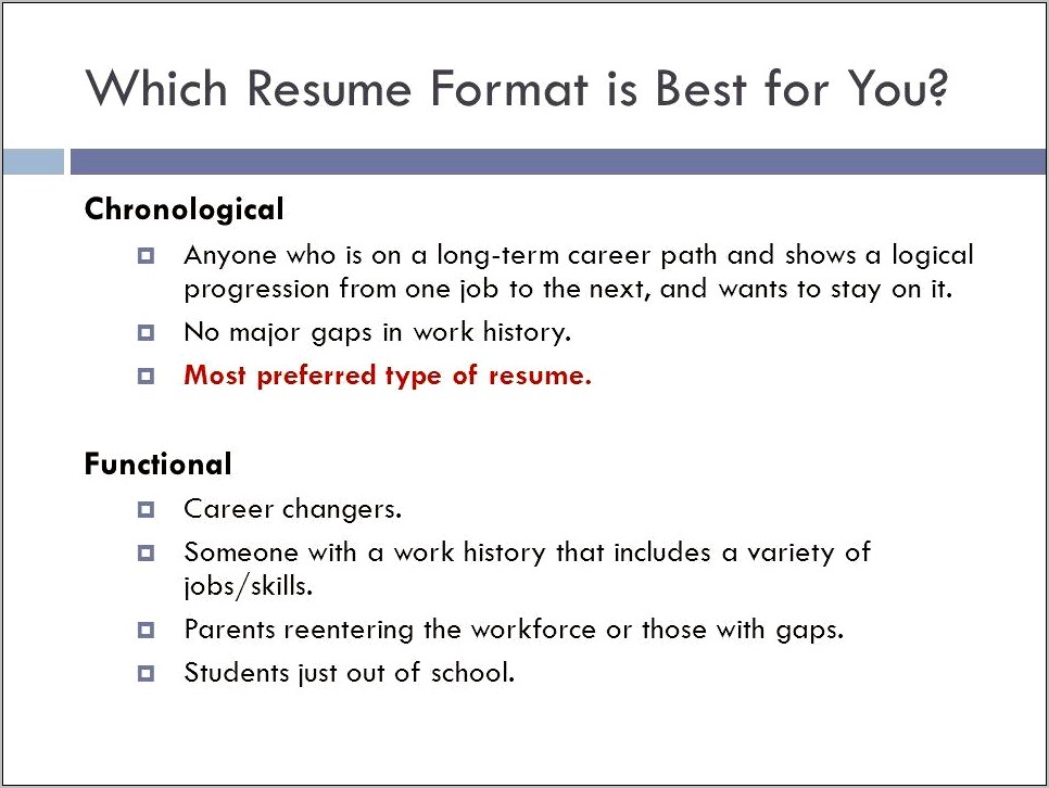 Resume Tips For Parents Reentering The Work Force