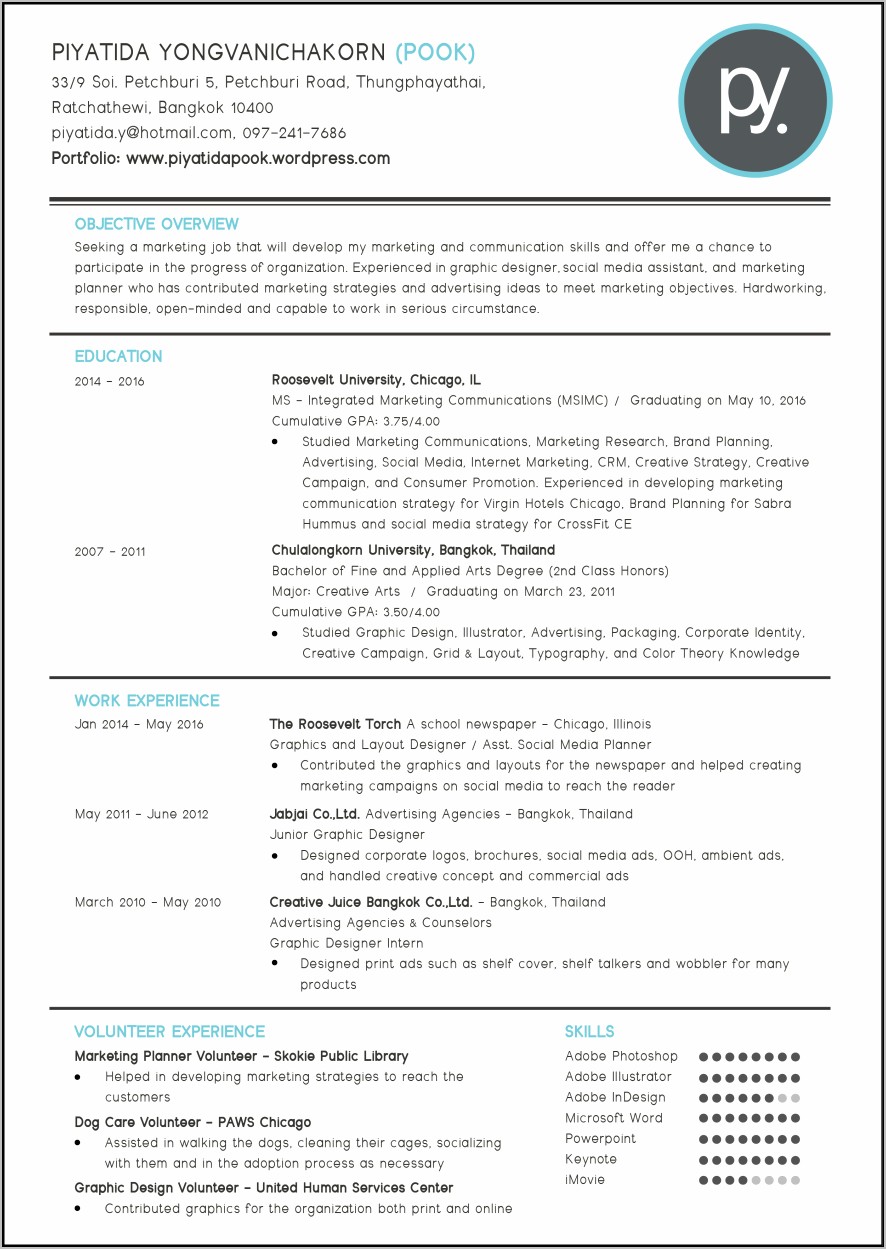 Resume Words Like Assisted Or Repsonsible For