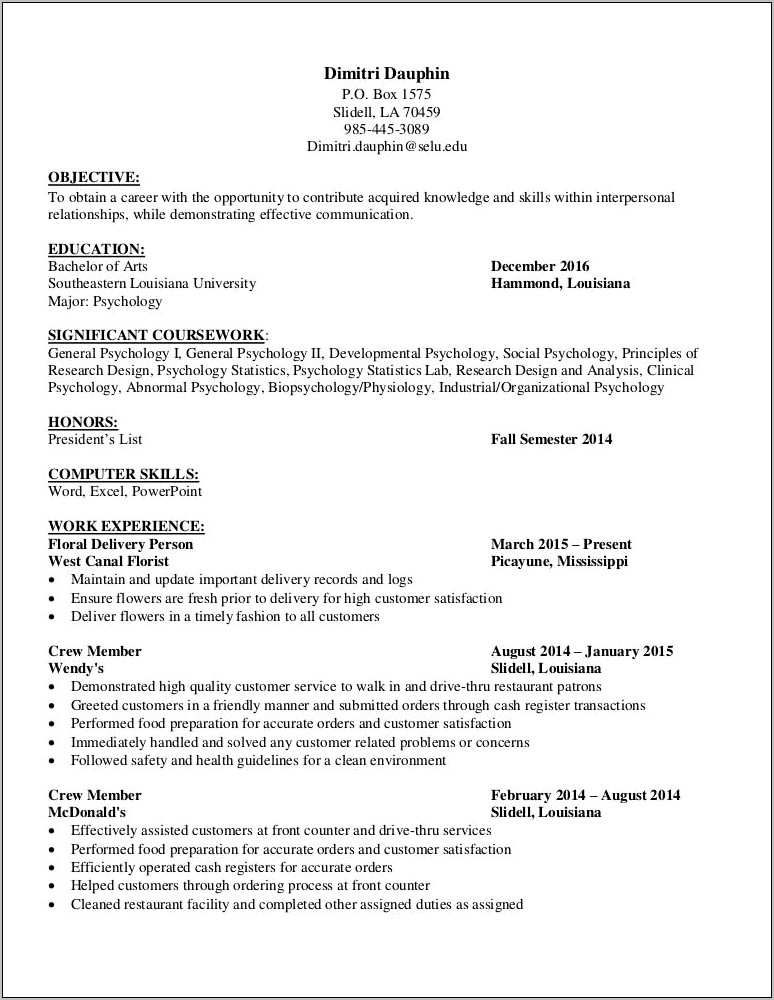 Resume Words Other Than Contributed And Assisted