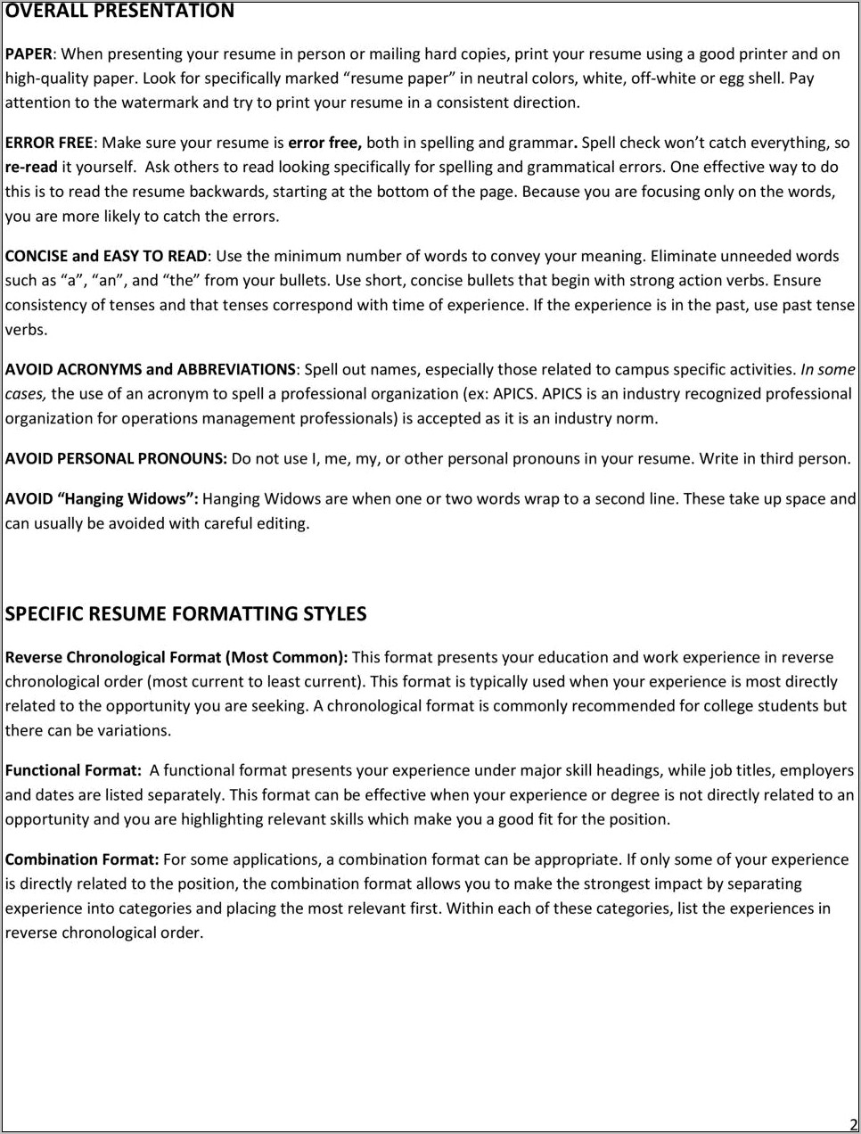 Resume Work Experience Not Directly Related To Position