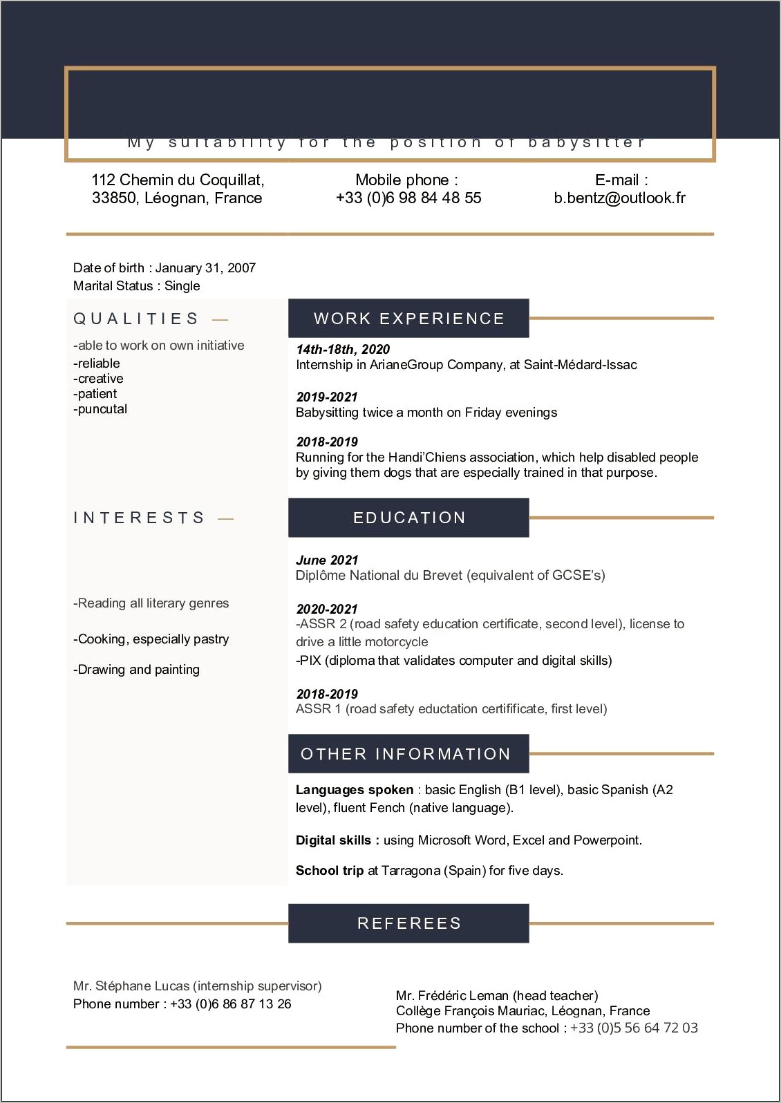 Resume Worked At Some Company Twice