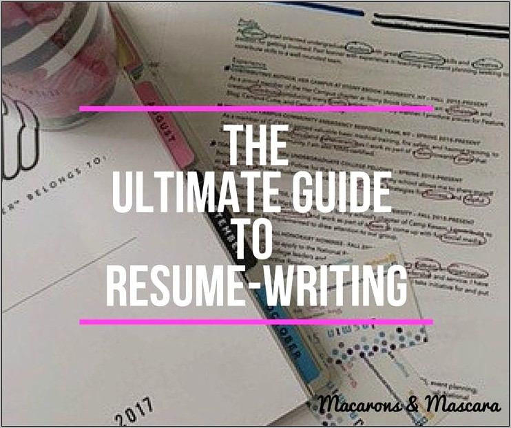Resume Writing Tips And Samples Student