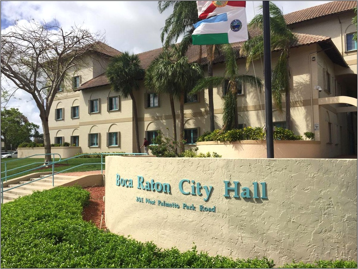 Resumes Of City Manager Applicants For Delray Beach