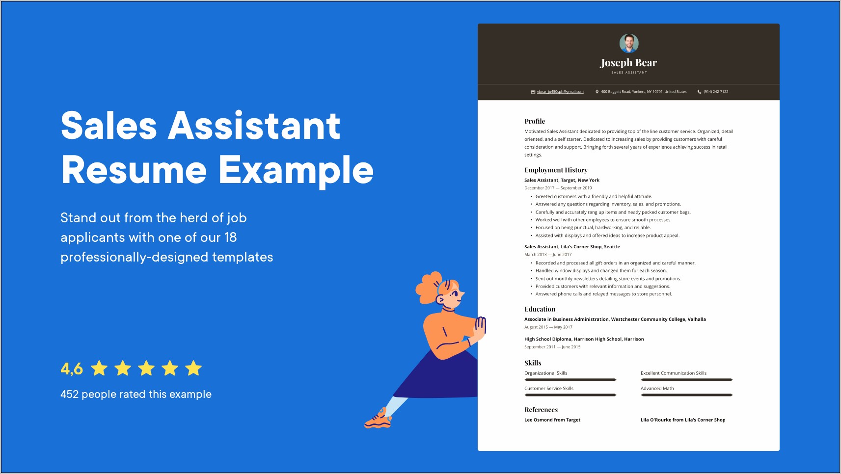 Sales And Customer Service Resume Examples