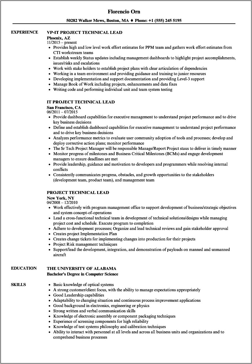 Salesforce Onsite And Offshore Experience Resume