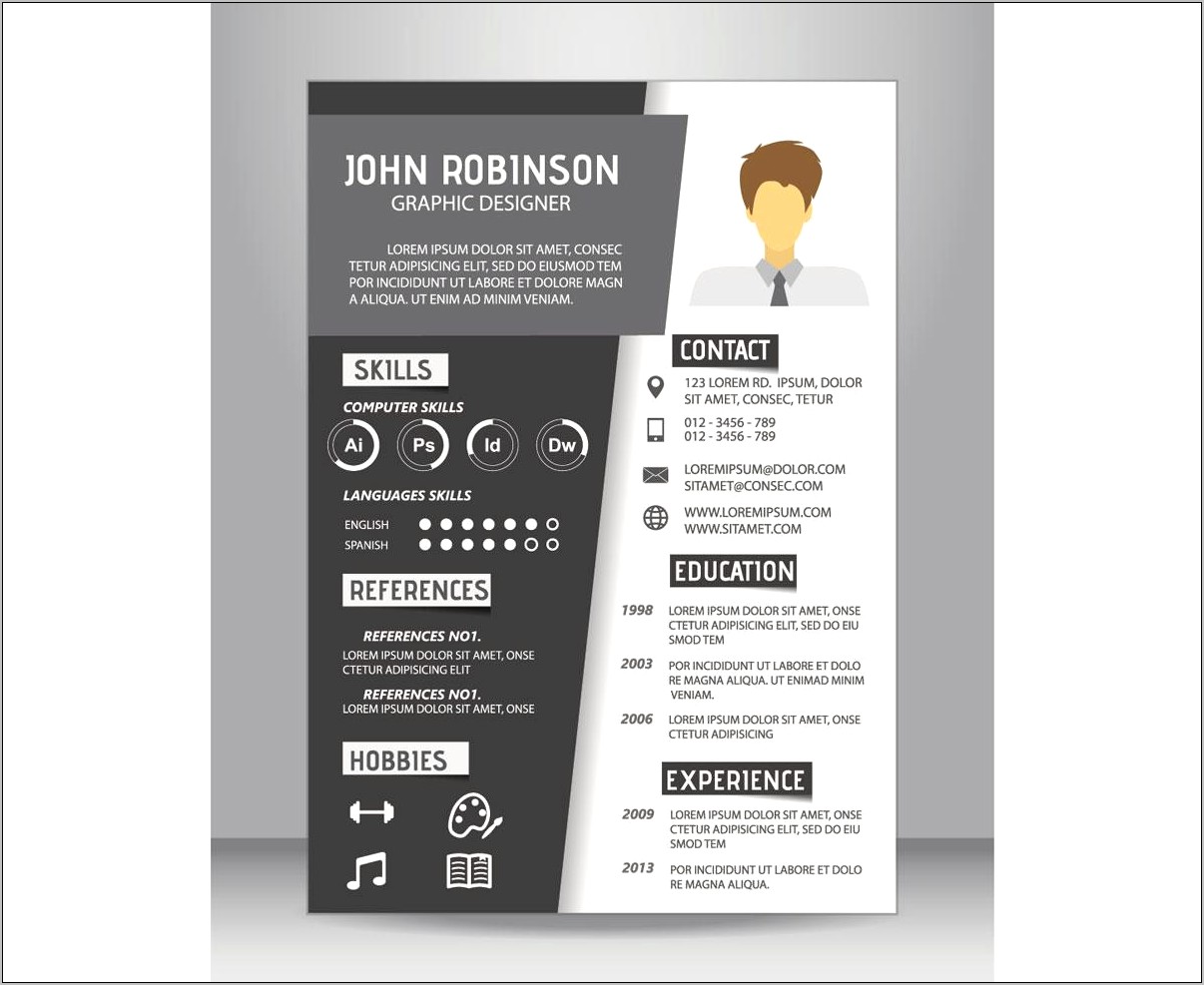Sample Creative Resume For College Application