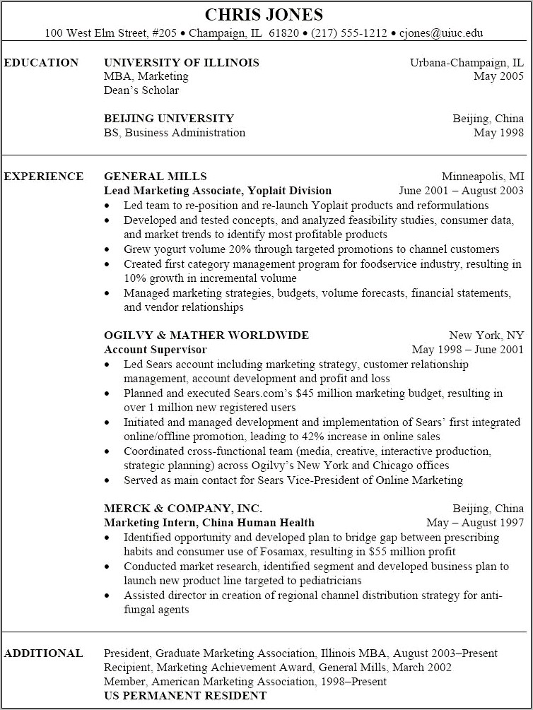 Sample Job Resume Of Customer Segmentation