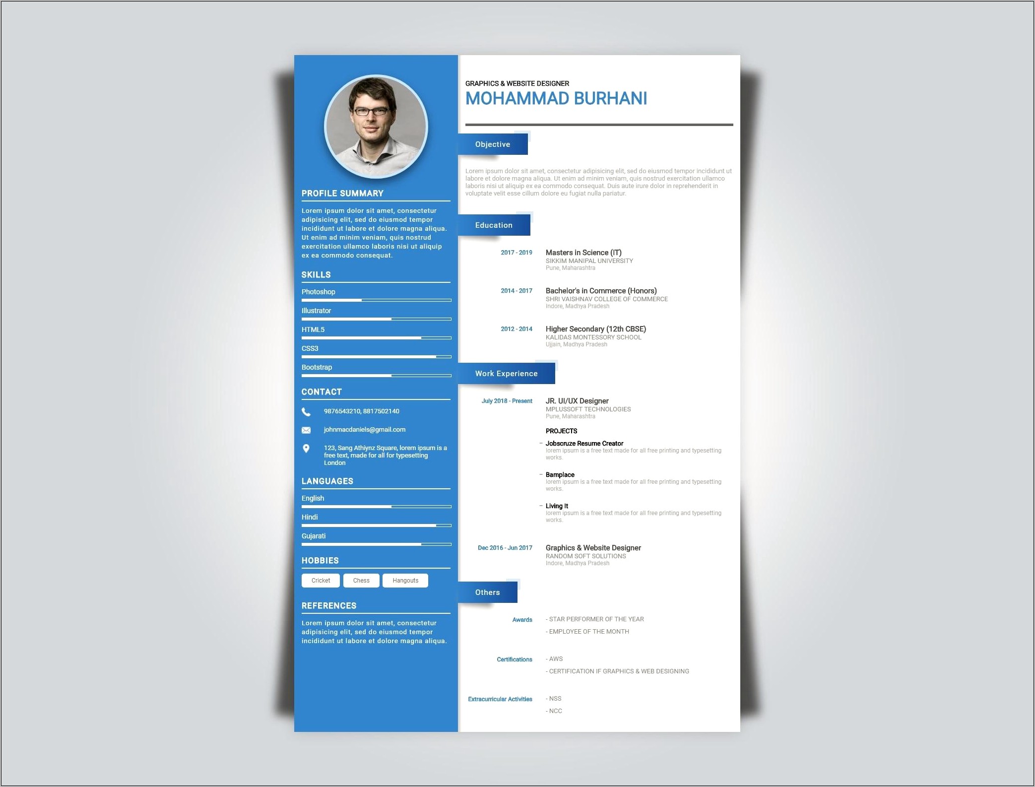Sample Objectives Of Resume For Engineering