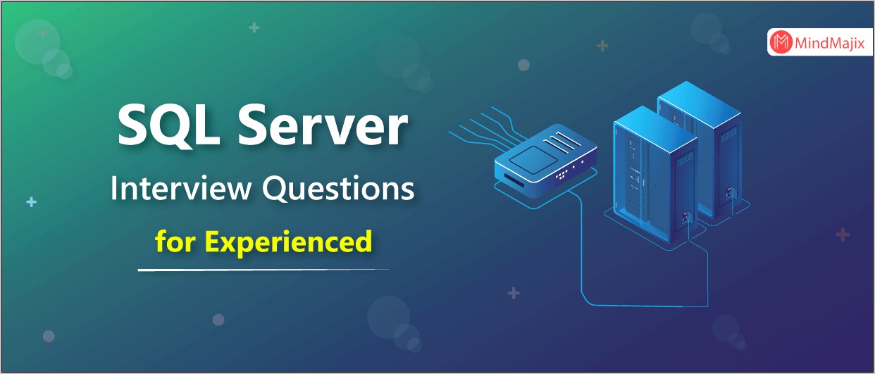 Sample Resume 5 Years Experience Sql Server