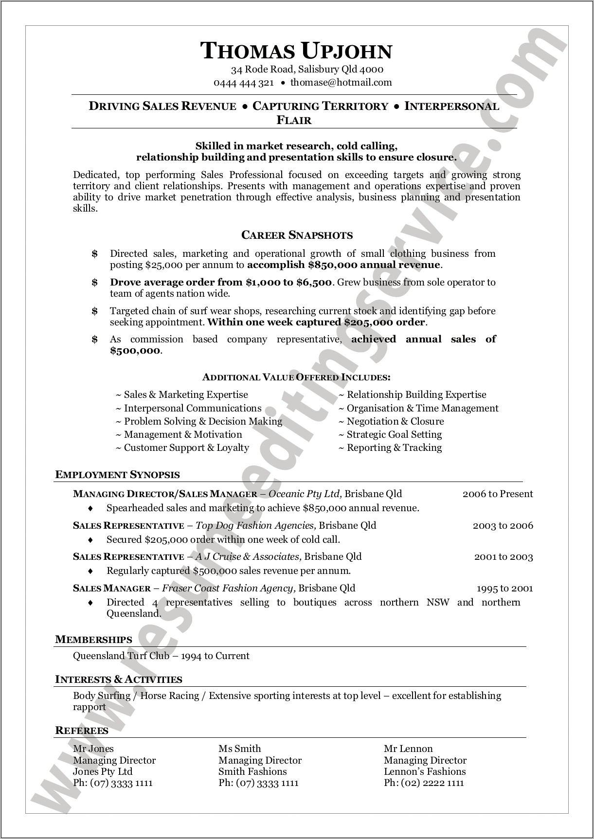 Sample Resume And Application Letter For Ojt