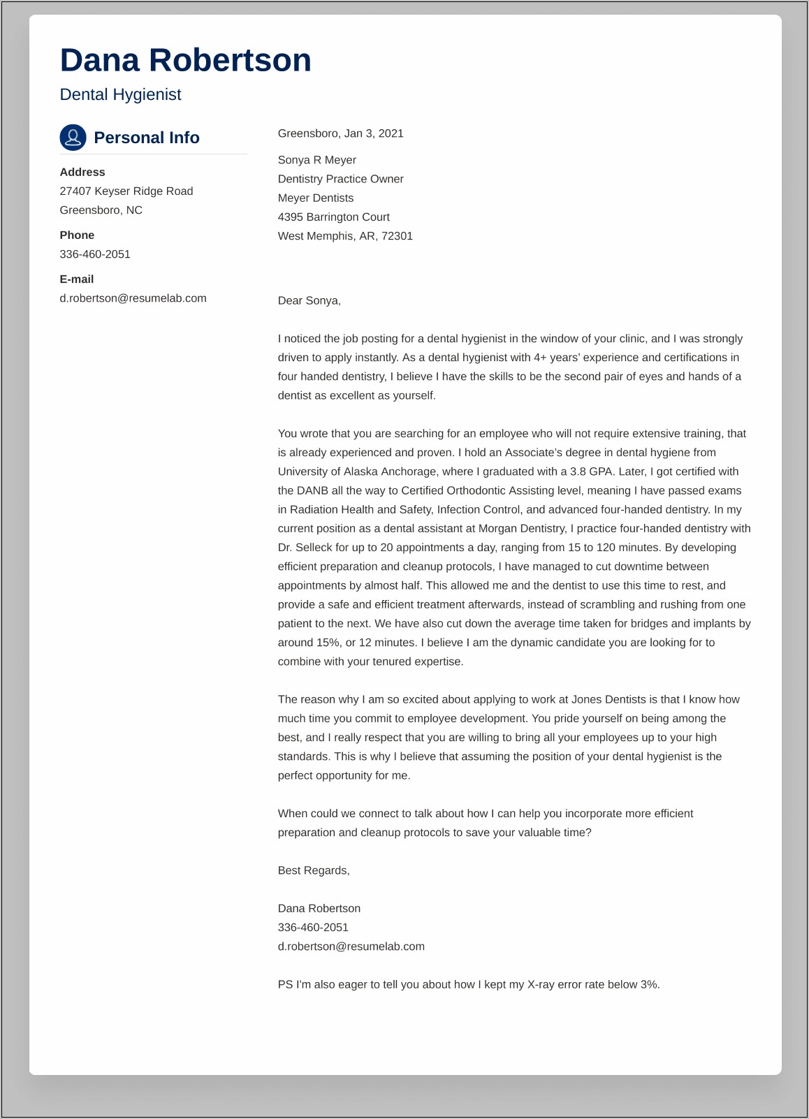 Sample Resume Cover Letter For Internal Position