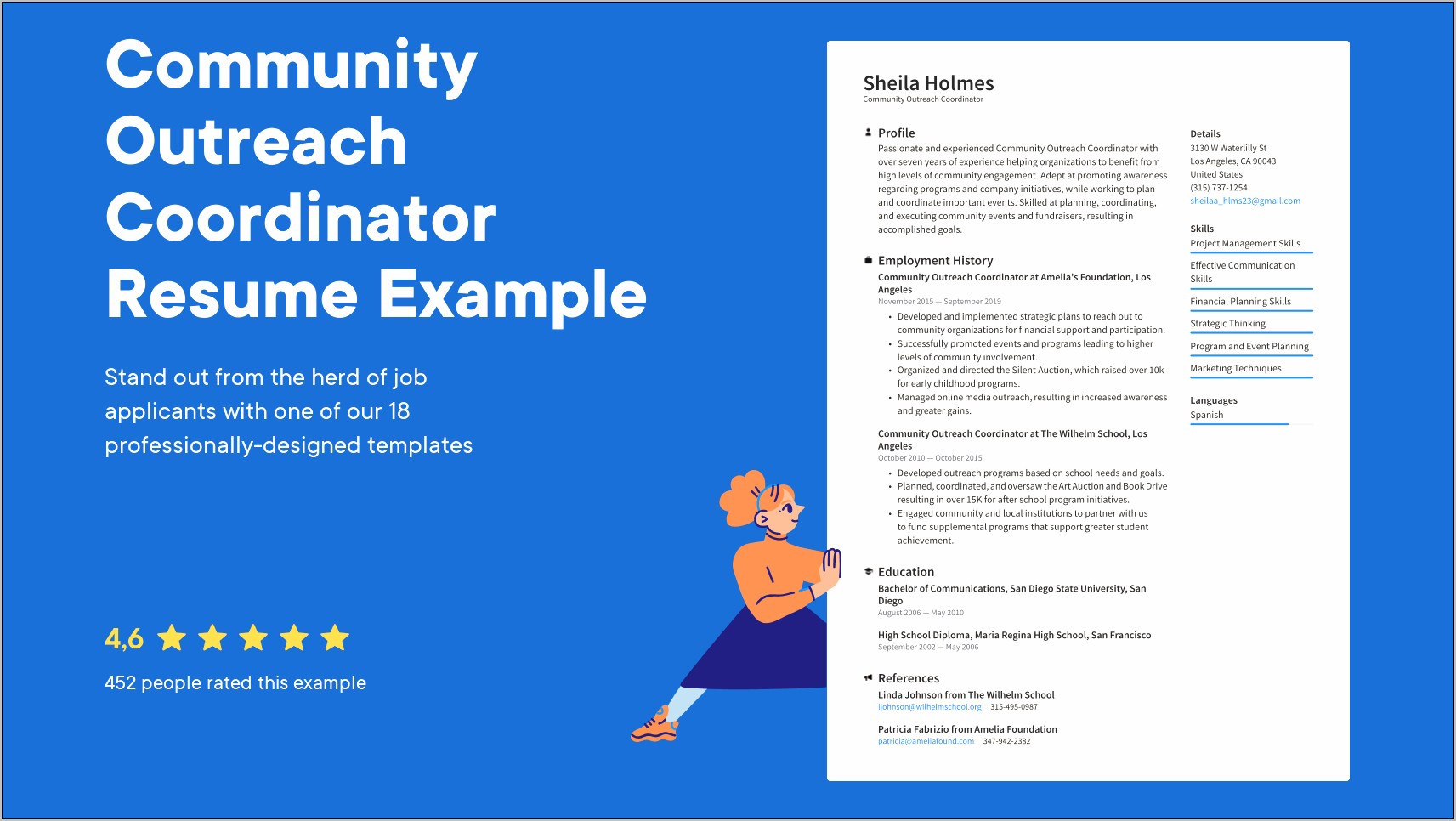 Sample Resume For Community Engagement Coordinator