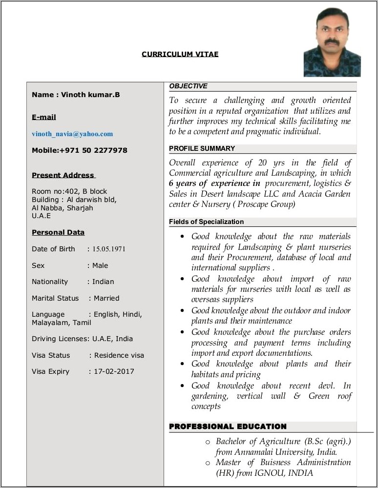 Sample Resume For Criminology Fresh Graduate
