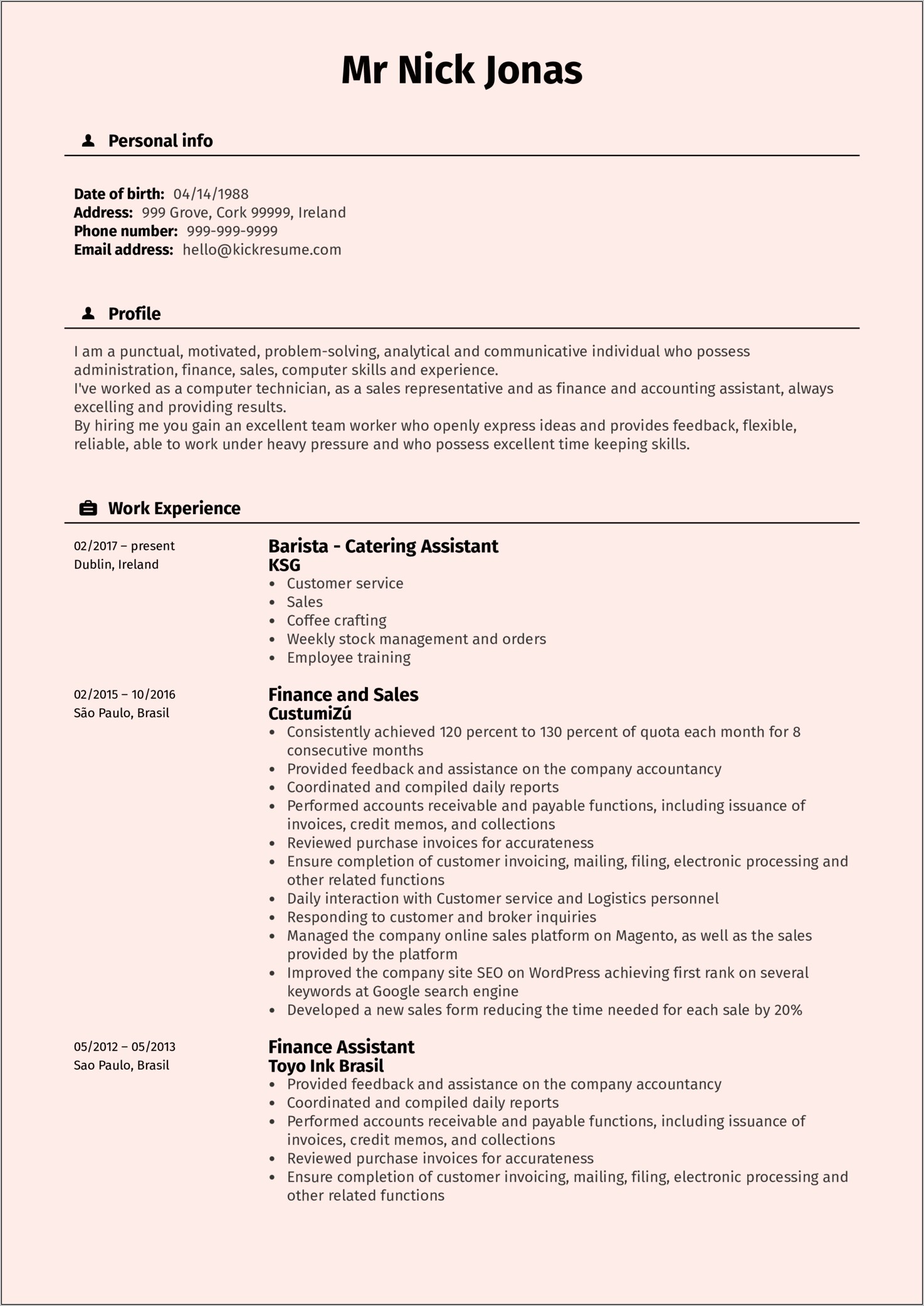 Sample Resume For Licensing Specialist For Procurement