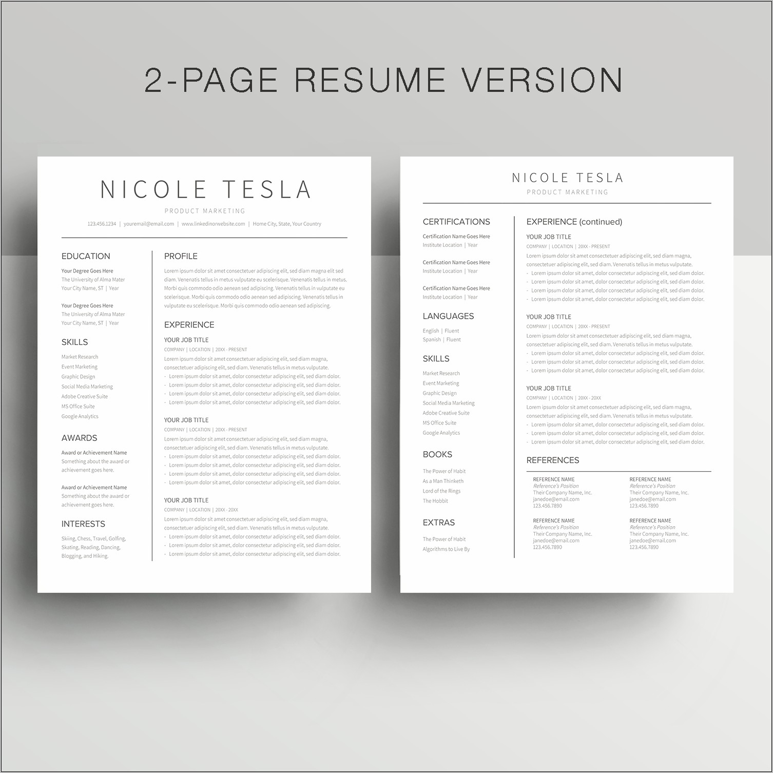 Sample Resume From Tesla Developer
