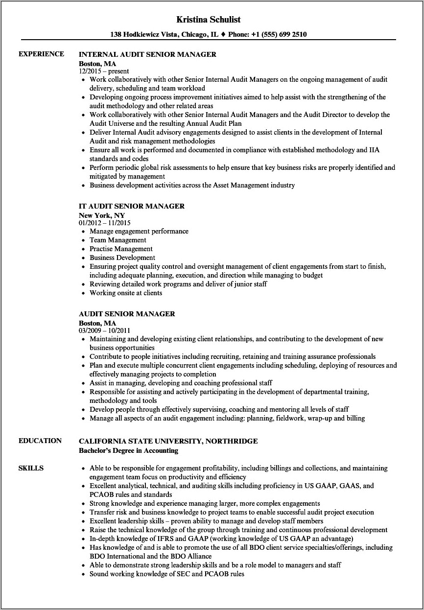 Sap S4 Hana Project Manager Resume