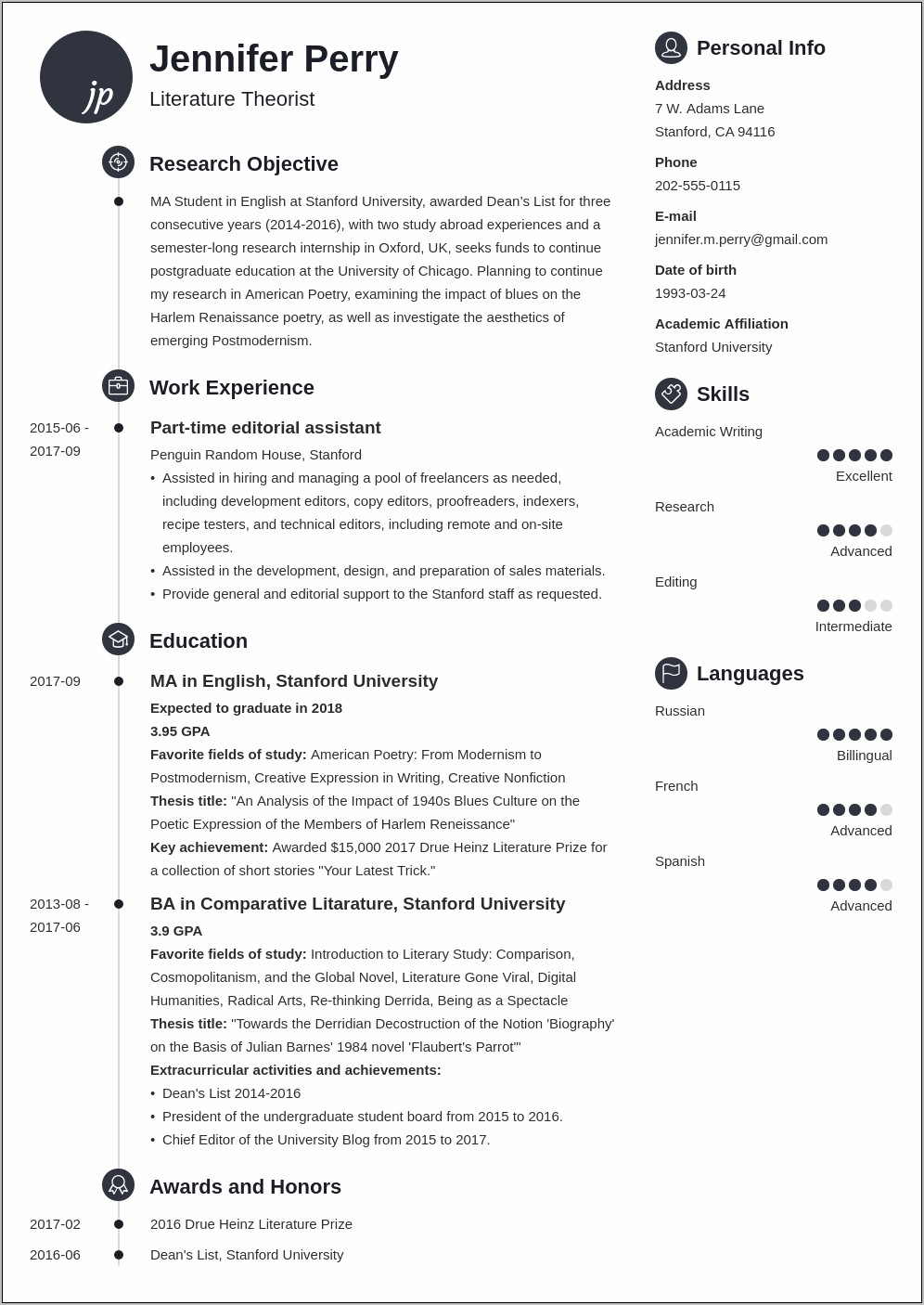 Scholarship Resume Coursework On Resume Examples
