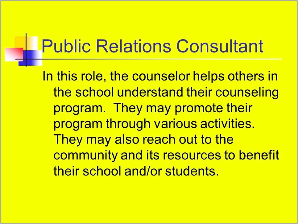 School Counselors Helping Students Write Resumes