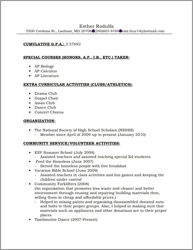 Send Letter Of Recommendation With Resume